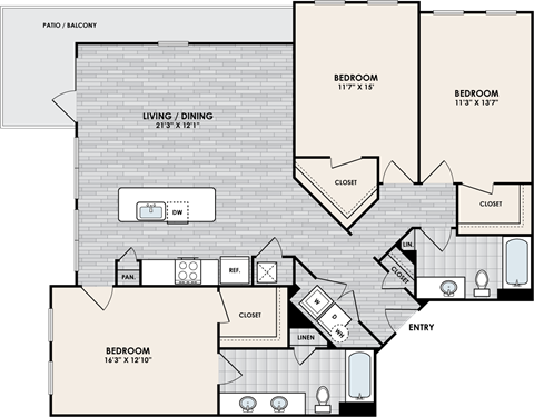 Reserve C2D floorplan